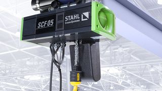 Die Premiumausstattung der Kettenzüge SC und SCF wurde nun zur Serienausstattung. (Bild: Stahl Cranesystems)