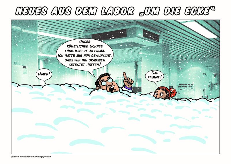 Übersicht unserer Bildergalerien (Comic: www.rainer-e-ruehl.blogspot.com) (LABORPRAXIS/Rühl)