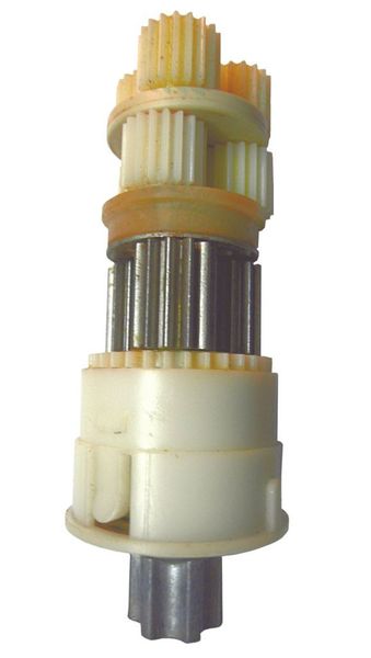 Dreistufiges Planetengetriebe ohne Innenzahnräder: für höhere Untersetzungen langbauend.  (Bild: Maul Konstruktionen)