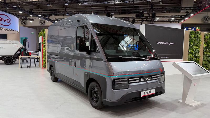 The E-Vali van is also available for order in Germany. (Image:Wehner - VCG)