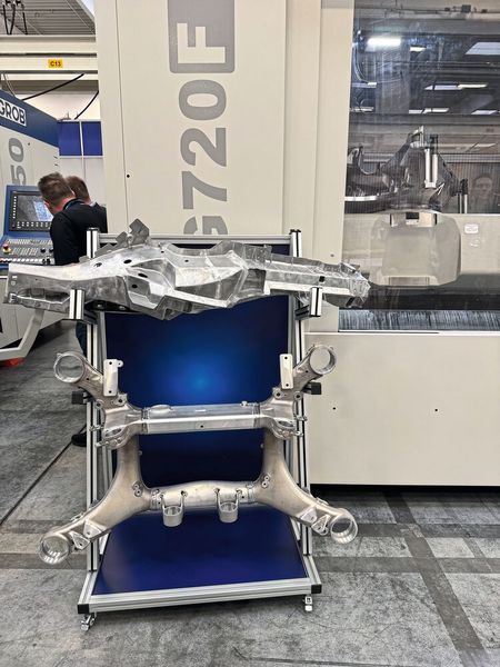 Grob zeigt auf seiner bislang größten Hausmesse 2025 technologische Highlights auf über 6.000 Quadratmetern. (Bild: VCG/Sonnenberg)