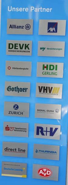 Die Zahl der Versicherungen, mit denen das Unternehmen kooperiert, ist beeindruckend. (Archiv: Vogel Business Media)