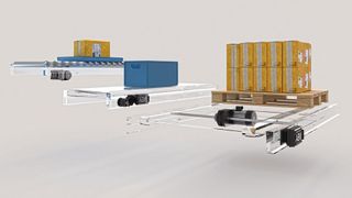 Die neuen Umrichter von ABM mit einer Leistung bis zu 2,2 Kilowatt kommen in allen gängigen Applikationen in der Behälter- und Paletten-Fördertechnik zum Einsatz. (Bild: ABM Greiffenberger Antriebstechnik GmbH)