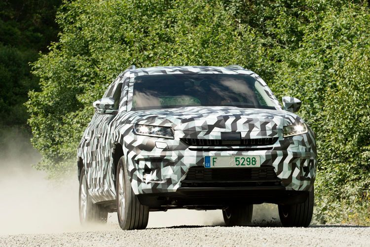 Als Fünfsitzer passen üppige 720 Liter in den Kofferraum. Liegt die zweite Sitzreihe flach, sind es gigantische 2.065 Liter. (Skoda)