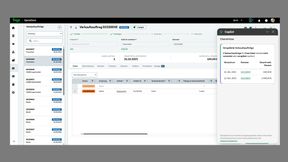 Sage Copilot gibt Warnhinweise zu verspätet versendeten Aufträgen im Kontext des aktuell vom Benutzer geöffneten Kunden. (Bild: Sage)