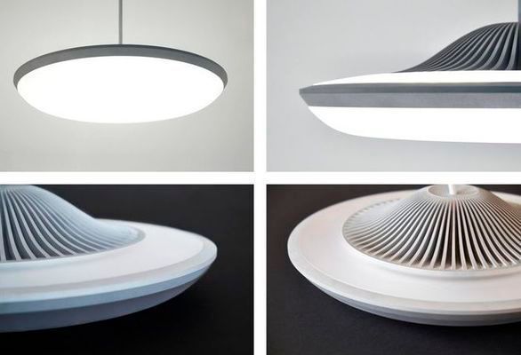 Entwickelt wurde die LED-Leuchte Fluxo von einem Startup-Unternehmen aus Wien. Die beiden Gründer haben es geschafft, innerhalb von 34 Tagen 409.782 Euro über Kickstarter einzusammeln. (Bild: Fluxo)