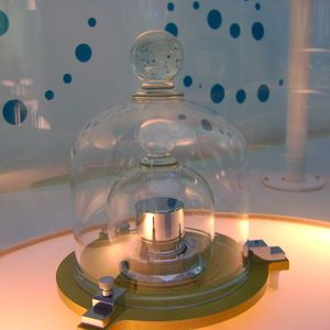 Replik des Urkilogramms in Frankreich