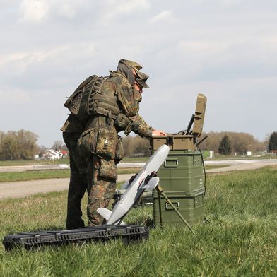 Mercedes-Benz wants to produce mobile systems for drone defense with Tytan Technologies. (Source: Tytan Technologies)