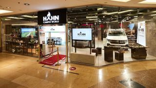 Der Concept-Store für Camper wird für acht Monate Besucher empfangen. (Hahn-Gruppe)