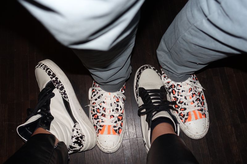 Nach einigen Bullaugen ist es besser, man fotografiert nur die animalischen Schuhe anstatt den stierischen Blick, nicht wahr Stefan? (Bild: IT-BUSINESS)