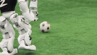 Das Bremer Team B-Human holt sich bei der Robocup German Open den Titel in der Standard Platform League zurück.  (Shot on Goal / Jan Blumenkamp / CC BY-SA 4.0)