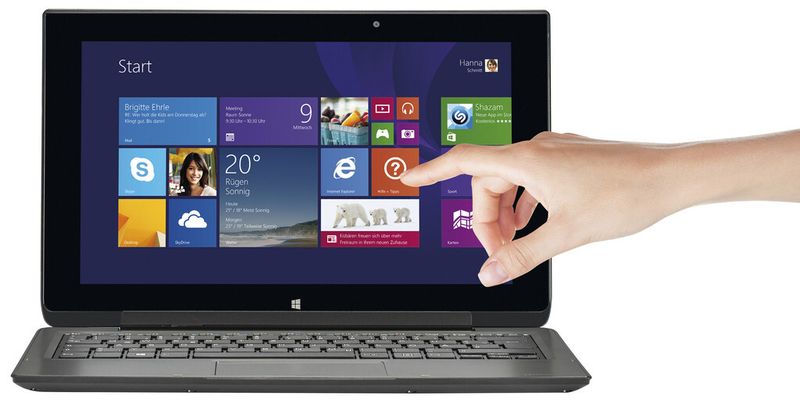 Die Auflösung des Displays beträgt 1.920 x 1.080 Pixel. (Bild: Medion)