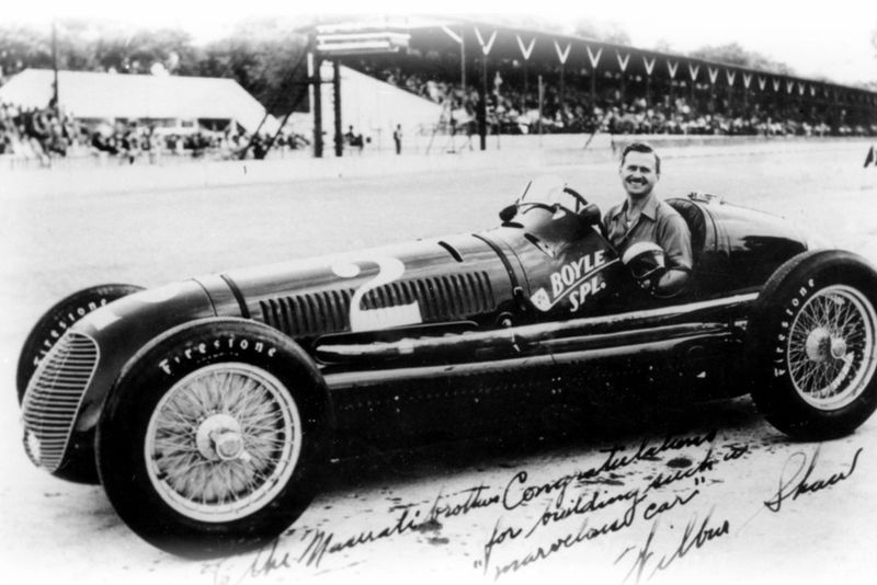 Maserati 8C TF Kompressor Grand-Prix-Wagen, 1938 (Foto: Maserati)