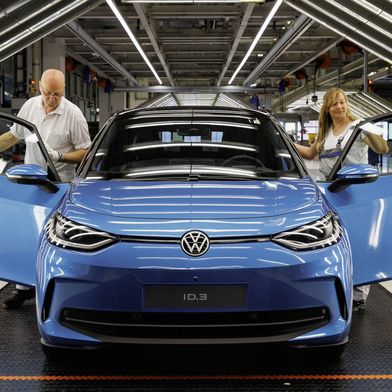 Volkswagen baut den ID 3 weiter am Standort Mosel bei Zwickau. (Bild: Volkswagen)