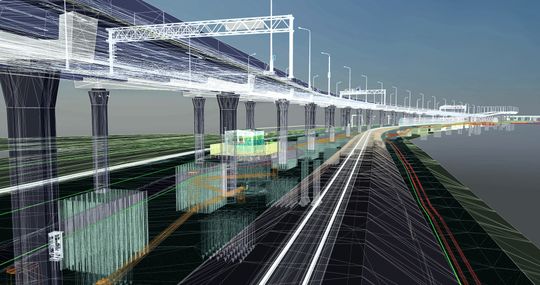 (Grundlagen und Instrumente für die Planung: Digitale Zwillinge, aber auch Dienstleistungen und kundenspezifische Lösungen im BIM-Engineering verhelfen zu Projekterfolg. Bild: Fischer)