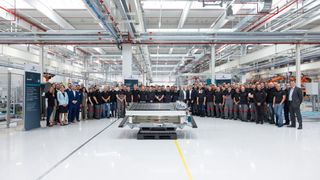 Der Zulieferer Dräxlmaier hat in Leipzig ein Batteriewerk eröffnet. (Bild: Dräxlmaier)