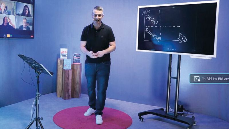 Jörg Mosler stellte seinen Fünf-Punkte-Plan zur Nachwuchsgewinnung vor.(Bild:  Büttner/»kfz-betrieb«)