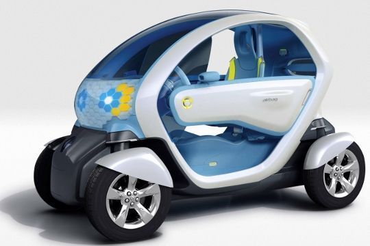 Und der Twizy ein kleiner, zweisitziger Stadtflitzer. Alle Modelle sind rein elektrisch angetrieben. Eine Kooperation mit dem Mobilitätsdienstleister Better Place soll den Absatz sichern. Das vierte Modell folgt dann 2012. (Archiv: Vogel Business Media)