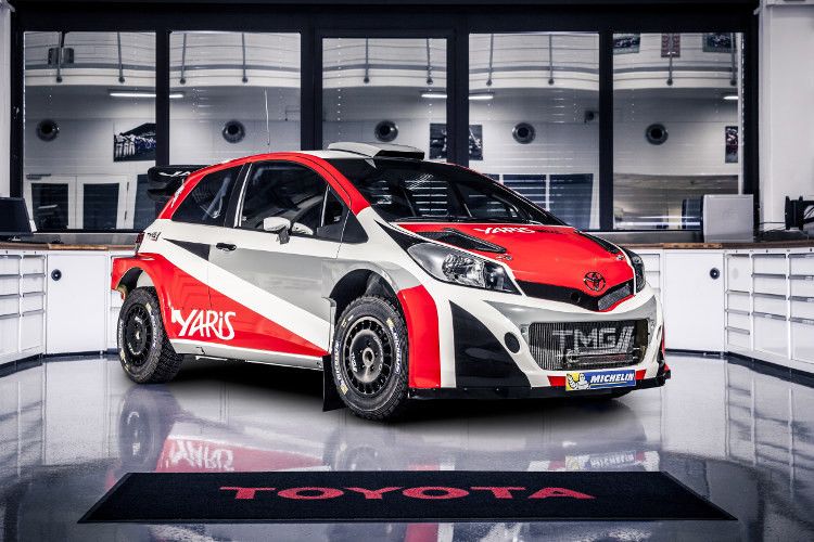Der Werks-Yaris WRC verfügt über einen 300 PS Motor. (Foto: Toyota)