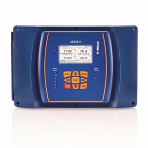 Der neue Regler Aegis X hat bis zu zwei Satelliteneinheiten und kann dadurch mehrere Kühltürme überwachen und regeln. Konfiguration und Monitoring erfolgen intuitiv über das Webinterface(Bild:  Prominent)