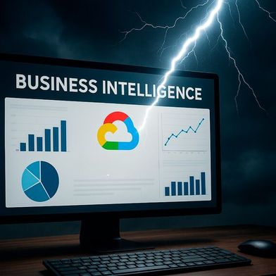 In Google Cloud Looker finden sich acht Sicherheitslücken, eine davon ist kritisch. (Bild: Dall-E / Vogel IT-Medien GmbH / KI-generiert)