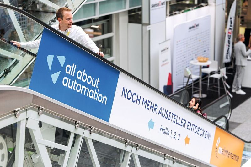 Die all about automation Zürich und die maintenance Schweiz konnten ein starkes Wachstum verzeichnen: Ein Drittel mehr Fachbesucher ein Ausstellerzuwachs von 15 Prozent. (Bild: Easyfairs)