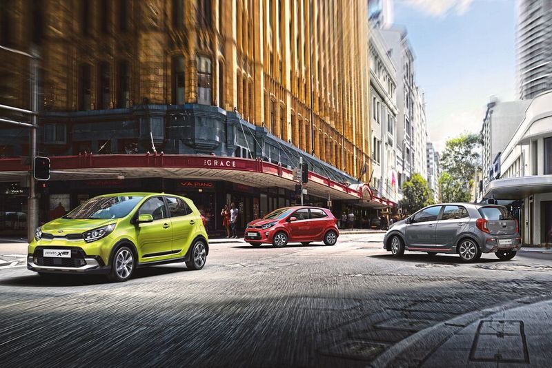 Kia hat den Picanto überarbeitet - und zwar alle drei Varianten. (Kia)