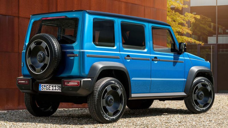 Der neue GLB wird 2026 erwartet  –  technische Details sind bisher noch nicht bekannt. (Bild: Autoren-Union Mobilität/Larson)