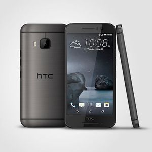 Das HTC One S9 in der Farbe „Gunmetal Gray“.