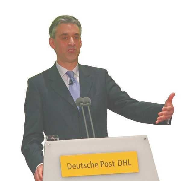 Dr. Frank Appel, Vorstandsvorsitzender Deutsche Post DHL: „Manager müssen auch am Ressourcenverbrauch gemessen werden.“ Bilder: Otto (Archiv: Vogel Business Media)
