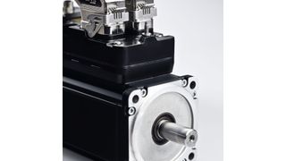 Acopos-Motor vereint alle wesentlichen Komponenten wie Motor, Geber, Präzisionsgetriebe und Servoverstärker mit integrierter Sicherheitstechnik in einer kompakten Einheit. (Bild: B&R)