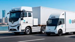 Following initial tests with its robotaxis in Europe, Pony.ai now plans to bring robot trucks to Europe as well. (Image:Pony.ai)