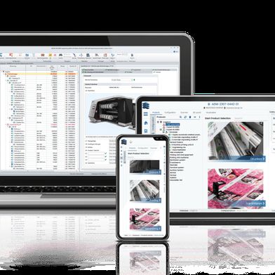 CPQ-Software Leegoo Builder mit Desktop- und Web-Benutzeroberfläche. (Bild: EAS)