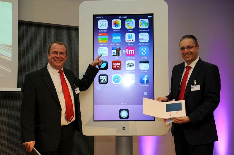 Nicolaus Lihou und Stuart Cranston (Bild: Xerox)