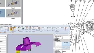 Die neuen Funktionen für die Technische Dokumentation, die Split-Funktion, die Wandstärken-Messfunktion in Echtzeit, die Feature-Erkennung und ein benutzerfreundlicher Import-Dialog gehören zu den Neuerung der 3D-View-Station. (Kisters)