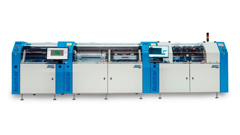 Die Mitarbeiter von SEHO treffen Sie in Halle 4, Stand 245. Dort erfahren Sie mehr über die Selektiv-, Wellen- und Reflow-Lötmaschinen des Herstellers sowie über PowerVision THT AOI und Automatisierungsangebote. (Bild: SEHO)