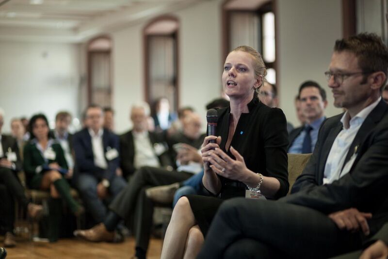Fishbowl-Diskussion der Chief Digital Officer: Anne Bendzulla (Thyssenkrupp Industrial Solutions) (Gollin)