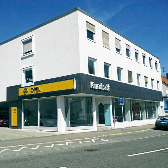 Hauptsitz des Kfz-Betriebs im oberschwäbischen Biberach.(Bild:  Autohaus Kundrath)
