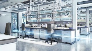 Bimos bietet ergonomische Stühle und Sitzmöbel speziell für Laborumgebungen an. (Bild: Bimos)