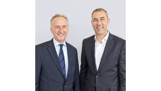 Paul Häpp (links), Vertriebsleiter Gewerbekundengeschäft, und Christian Barthels, Vertriebsdirektor Regionenvertrieb der BDK, wollen die Händler im Gewerbekundengeschäft stärker unterstützen. (Bild: BDK)