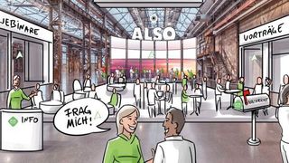 Die Teilnehmer der CTV 2020 wurden in der virtuellen Lounge begrüßt. (Also)