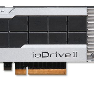 Flash Memory-Plattform von Fusion-IO zur serverseitigen Applikationsbeschleunigung mit Kapazitäten bis zu 2,4 TByte.