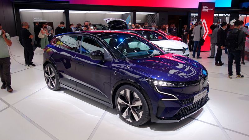 Renault elektrifiziert mit dem Megane E-Tech seine kompakte Baureihe. (Wehner)