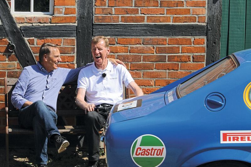 Jochi Kleint und Walter Röhrl hatten die Schirmherrschaft über die Olympia-Rallye Revival 2022 übernommen. (Bild: OLYMPIA-RALLYE’72 MOTORWORLD REVIVAL 2022)