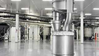 Das Differenzialdosiersystem für große Förderleistungen von leichten und luftigen Materialien. (Bild: Schenck Process)