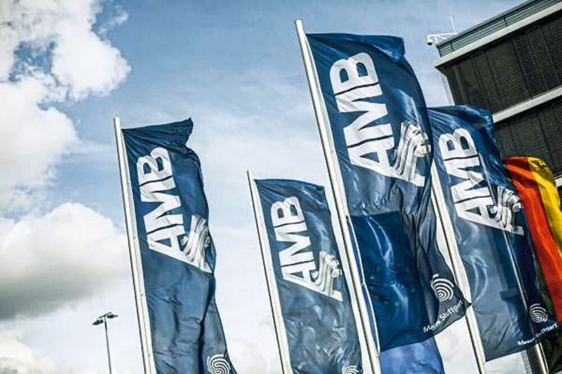Die AMB 2018 wird die grösste AMB aller Zeiten: 1500 Aussteller, 120 000 Bruttoquadratmeter und die neue Sonderschau Digital Way mit Kongress. (Messe Stuttgart)