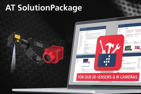 AT bietet mit AT Solution Package ein vollumfängliches Software-Paket, das für Nutzer der AT-3D-Sensoren und Infrarot-Kameras eine All-in-One-Lösung darstellen soll. (Bild:  AT – Automation Technology)
