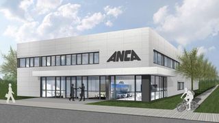 So soll die neue Europazentrale des australischen Werkzeugmaschinenherstellers Anca aussehen. (Bild: Anca)