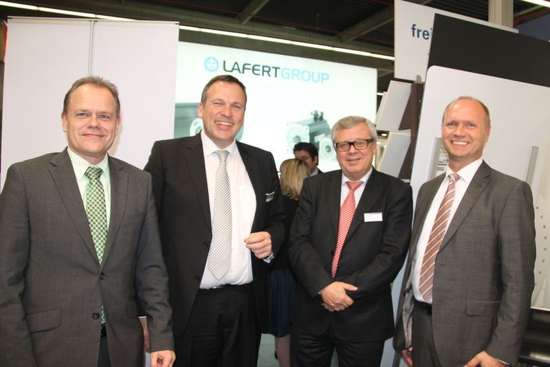 Die Jury: (v.r.n.l.) Prof. Dr. Claus Oetter, Andreas Beu, Reinhard Kluger, Ludwig Adelmann und es fehlt hier Michael Schenk. (Bild: VBM)