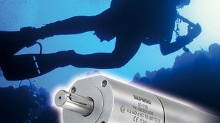 Hält Druck und Wasser stand: Motoren für den Einsatz unter Wasser. (Deprag)